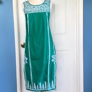House of Pom boho embroidered dress